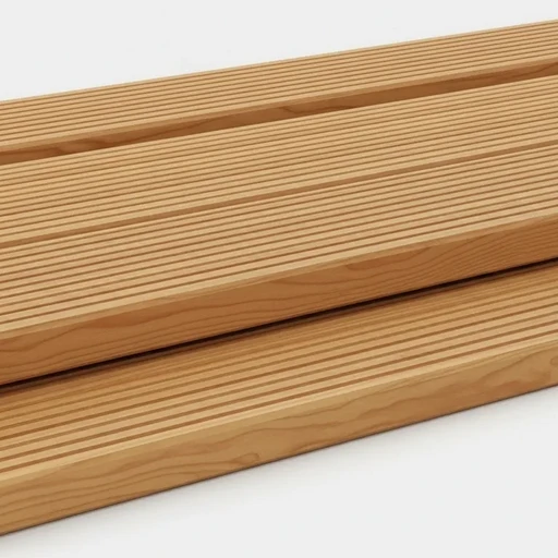 Доска террасная лиственница вельвет 28*120*5000, сорт ВС (0,6м2)